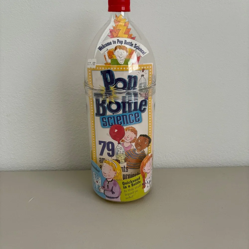 Pop Bottle Science Kit 79‎ Fun Experiments Book Included Educational Toy